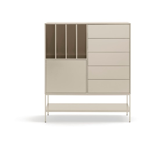 Dulap crem 120x140x45 cm Platt – Teulat