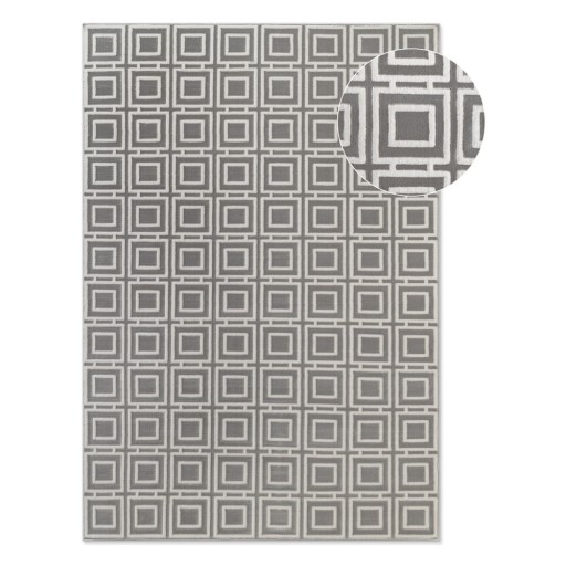 Covor gri/crem 160x235 cm Perles Howlite – Elle Decoration