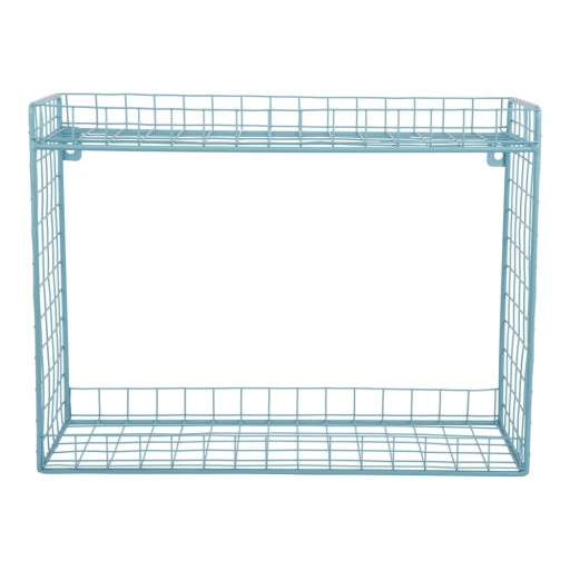 Raft turcoaz etajat din oțel 40 cm Reja – PT LIVING