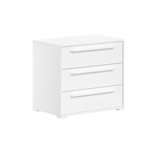 Comodă de copii albă 68x62x43 cm Sam – Vipack