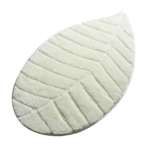 Covoraș de baie crem 60x100 cm Jungle Leaf – Foutastic