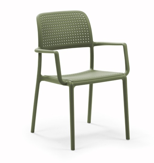 Scaun exterior Nardi Bora verde agave