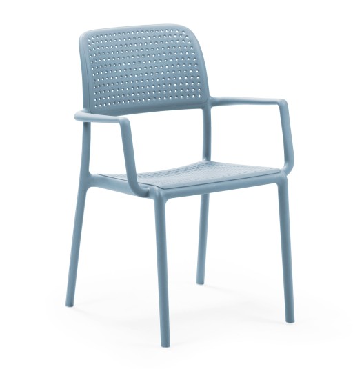 Scaun exterior Nardi Bora celeste