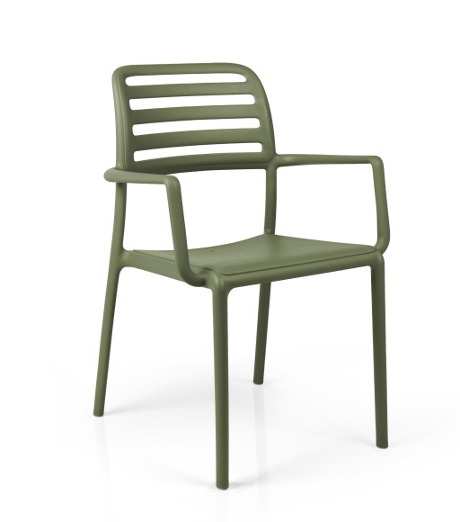 Scaun exterior Nardi Costa verde agave