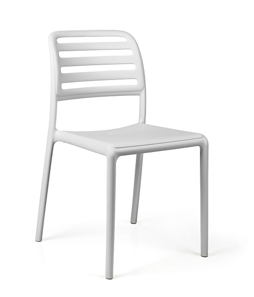 Scaun exterior Nardi Costa Bistrot alb