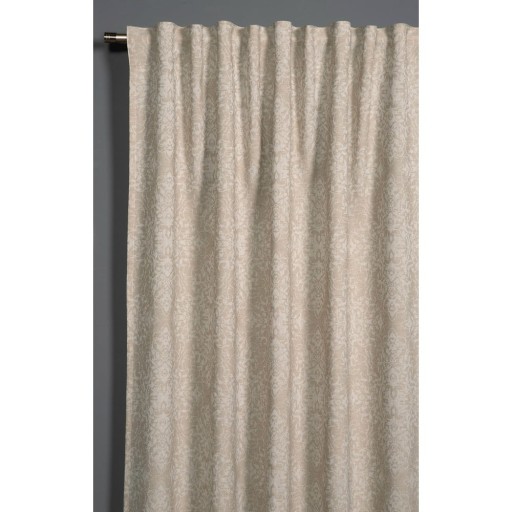 Draperie bej blackout, termoizolantă din jacquard 140x245 cm Ornament – Sehlbach