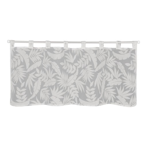 Perdea albă-gri 120x45 cm Calista – Sehlbach