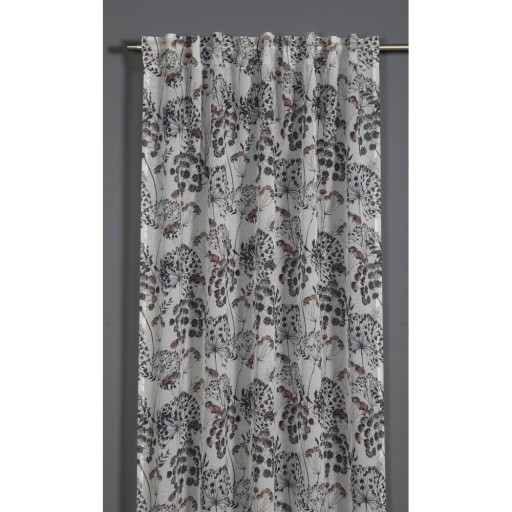 Draperie mov-gri 135x245 cm Birds and Roses – Sehlbach
