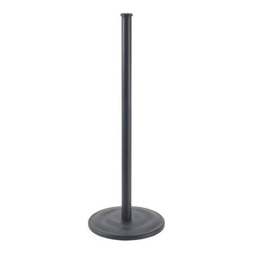 Suport pentru hârtie igienică negru mat din oțel Lava – Metaltex
