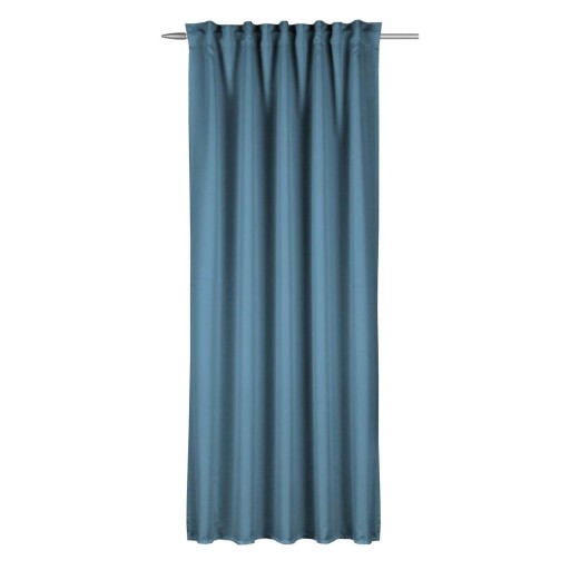 Draperie albastră termoizolantă, dimout (semi-opacă) 135x245 cm Jeans – Sehlbach