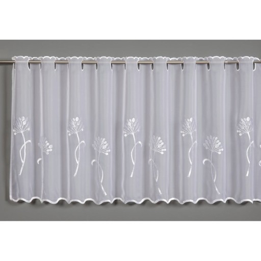 Perdea albă din voal 140x48 cm Dandelion – Sehlbach