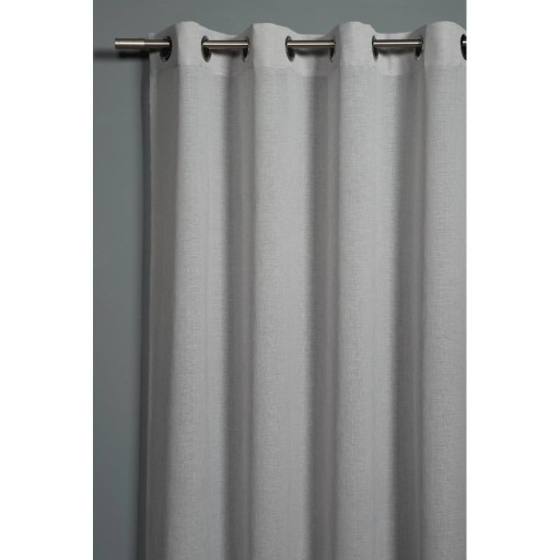 Draperie gri 140x245 cm Len Uni – Sehlbach