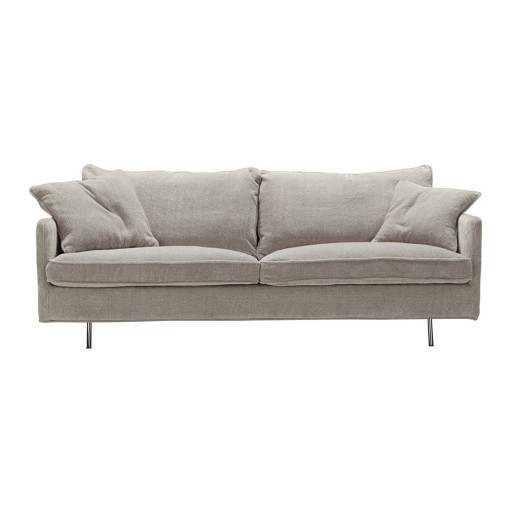 Canapea gri deschis 216 cm Julia – Sits