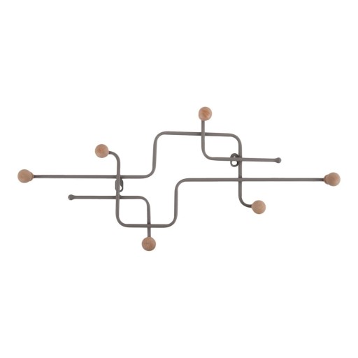 Cuier de perete gri din metal 60,5 cm Metro – PT LIVING