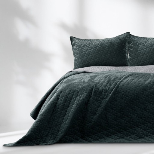 Cuvertură AmeliaHome Laila Silver, 220 x 240 cm, gri închis