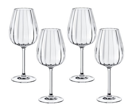 Set pahare vin rosu Villeroy & Boch Rose Garden  4 piese