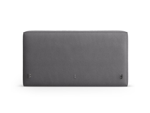 Tablie de pat 180 cm, Micadoni Home, Olivia-206, tesatura boucle, grafit
