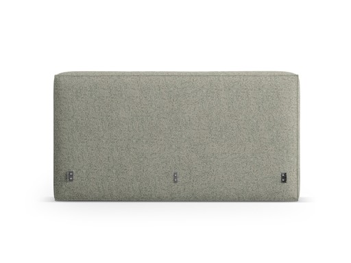 Tablie de pat 200 cm, Micadoni Home, Olivia-201, tesatura structurata chenille, verde moss melange