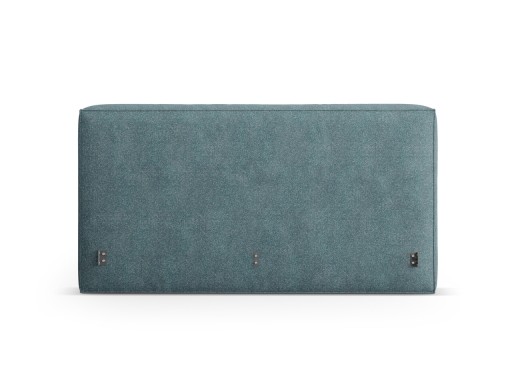 Tablie de pat 200 cm, Micadoni Home, Olivia-201, tesatura structurata chenille, verde albastrui melange