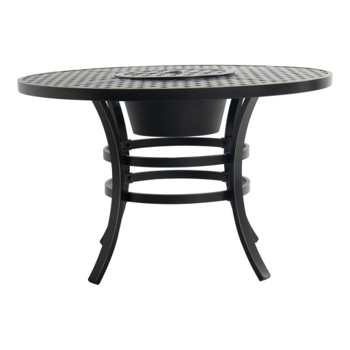 Masă de grădină rotundă din aluminiu ø 120 cm Rosario – Hartman