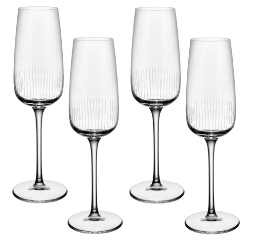 Set pahare sampanie Villeroy & Boch Afina  4 piese
