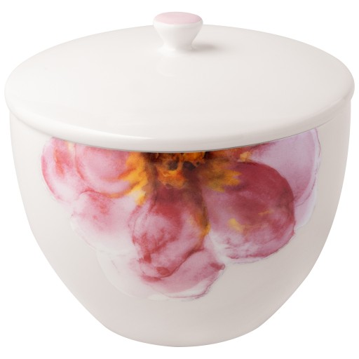 Recipient cu capac Villeroy & Boch Rose Garden 13.7cm