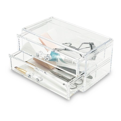 Organizator de baie pentru cosmetice din plastic – Addis