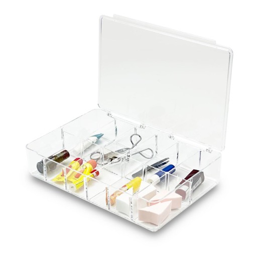 Organizator de baie pentru cosmetice din plastic – Addis
