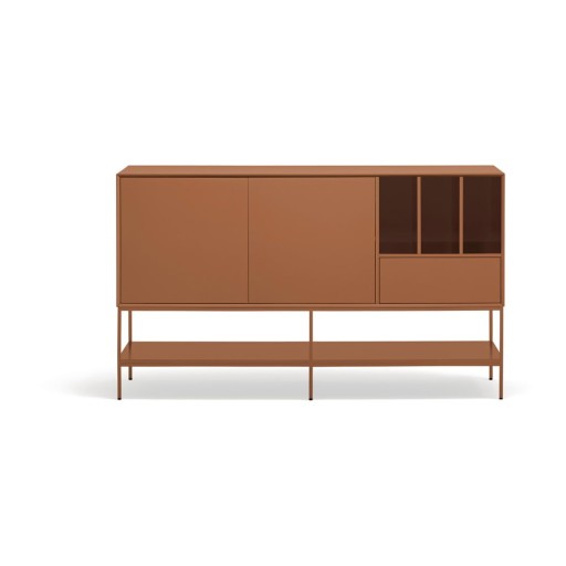Comodă cărămizie 166x98x45 cm Platt – Teulat