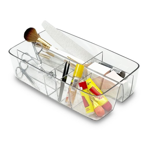 Organizator de baie pentru cosmetice din plastic – Addis