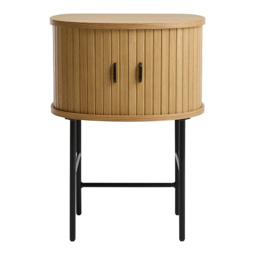 Noptieră în culoare naturală Nola – Unique Furniture