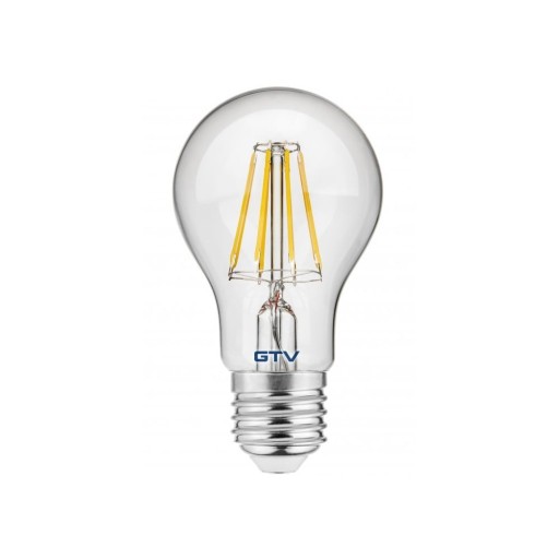 Bec cu filament E27, cu lumină neutră 8 W – GTV