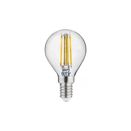 Bec cu filament E14, cu lumină albă caldă 4 W – GTV