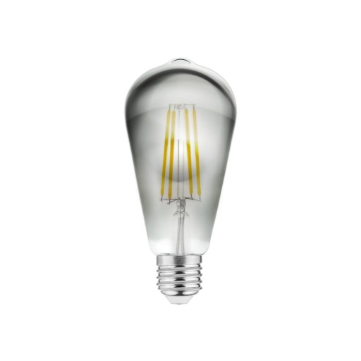 Bec cu filament E27, cu lumină albă caldă 6 W – GTV