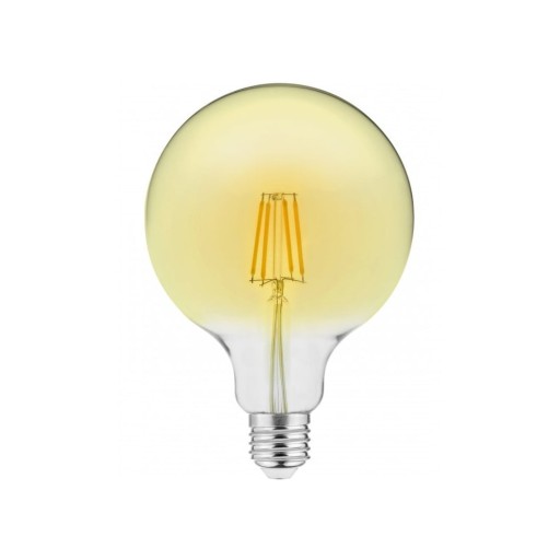 Bec cu filament E27, cu lumină albă caldă 4 W – GTV