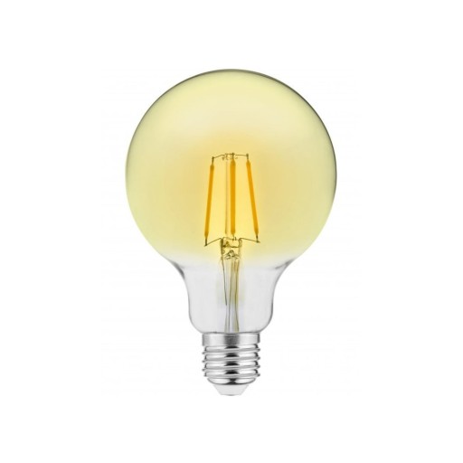 Bec cu filament E27, cu lumină albă caldă 4 W – GTV