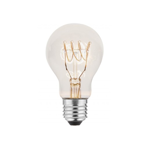 Bec cu filament E27, cu lumină albă caldă cu intensitate reglabilă 4 W – GTV