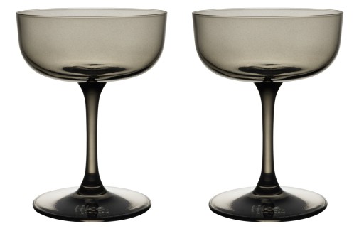 Set pahare sampanie like. by Villeroy & Boch Like Smoke  2 piese