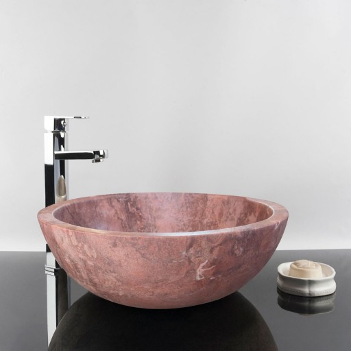 Chiuveta Matia travertin Opium Red RS-5, 42 x 15 cm