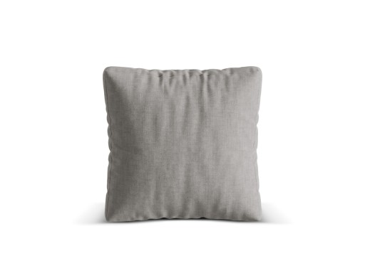 Perna decorativa, Martina-169, Micadoni Home, 65x65 cm, tesatura structurata chenille, gri deschis