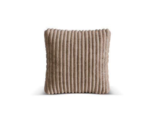 Perna decorativa, Martina-212, Micadoni Home, 65x65 cm, velur, maro ghinda