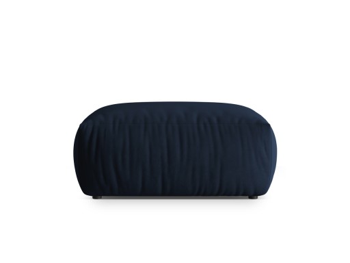 Taburet, Chris-184, Micadoni Home, 100x85x43 cm, catifea, albastru regal