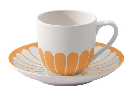 Ceasca si farfuriuta espresso Villeroy & Boch Fleur Soleil