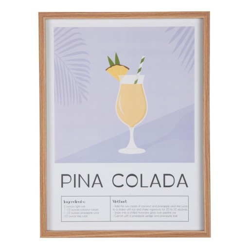 Tablou 31,5x41,5 cm Pina Colada – PT LIVING