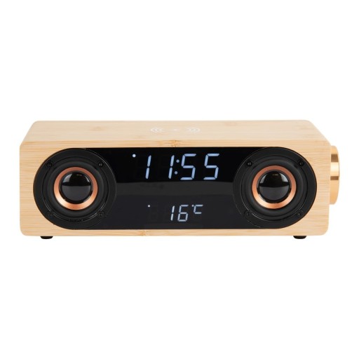 Radio cu ceas deșteptător digital cu încărcător wireless Classic BT – Karlsson