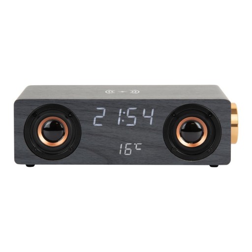 Radio cu ceas deșteptător digital cu încărcător wireless Classic BT – Karlsson
