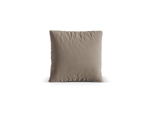Perna decorativa, Nuria-88, Micadoni Home, 40x40 cm, catifea, gri beton