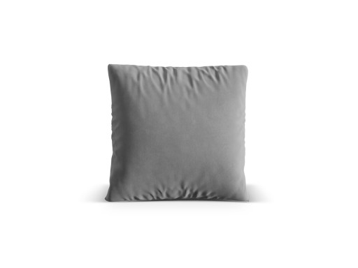 Perna decorativa, Nuria-88, Micadoni Home, 50x50 cm, catifea, gri