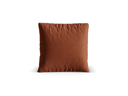 Perna decorativa, Nuria-215, Micadoni Home, 50x50 cm, tesatura structurata chenille, caramiziu