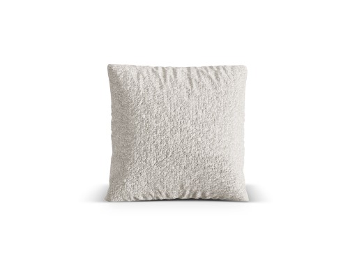 Perna decorativa, Nuria-260, Micadoni Home, 50x50 cm, tesatura boucle, gri bej melange